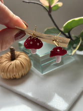 Load image into Gallery viewer, Mushroom Dancing Studs