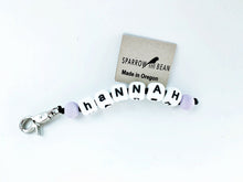 Load image into Gallery viewer, Personalized name pacifier clip