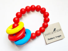 Load image into Gallery viewer, Round beads and rings bracelet