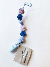 Load image into Gallery viewer, Rose Pacifier Clip
