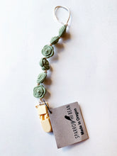 Load image into Gallery viewer, Rose Pacifier Clip