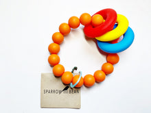 Load image into Gallery viewer, Round beads and rings bracelet