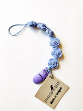 Load image into Gallery viewer, Rose Pacifier Clip