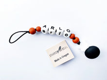 Load image into Gallery viewer, Personalized name pacifier clip