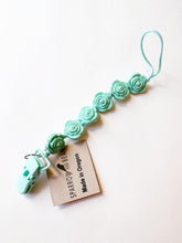 Load image into Gallery viewer, Rose Pacifier Clip