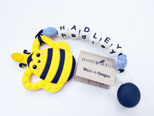 Load image into Gallery viewer, Personalized name pacifier clip