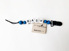 Load image into Gallery viewer, Personalized name pacifier clip