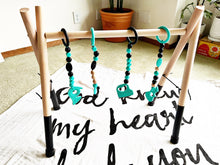 Load image into Gallery viewer, Musical wooden baby play gym
