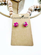 Load image into Gallery viewer, Bright cherry blossom earrings