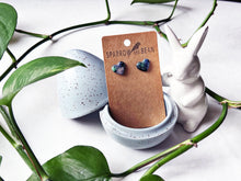 Load image into Gallery viewer, Galaxy heart studs