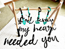 Load image into Gallery viewer, Musical wooden baby play gym