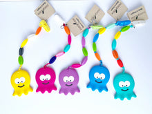 Load image into Gallery viewer, Octopus teether clip