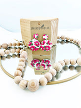 Load image into Gallery viewer, Bright cherry blossom earrings