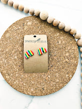 Load image into Gallery viewer, Rainbow Rainbow studs