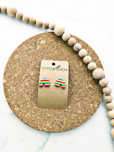 Load image into Gallery viewer, Rainbow Rainbow studs