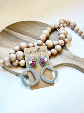 Load image into Gallery viewer, Granite fancy dangles with flowers