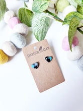 Load image into Gallery viewer, Galaxy heart studs