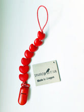 Load image into Gallery viewer, Heart pacifier clip