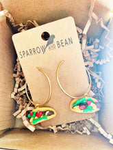 Load image into Gallery viewer, Taco earrings
