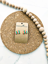 Load image into Gallery viewer, Rainbow Rainbow studs