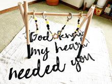 Load image into Gallery viewer, Starstruck wooden baby play gym