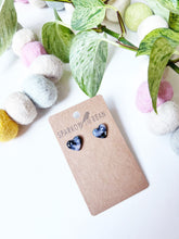 Load image into Gallery viewer, Galaxy heart studs