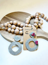 Load image into Gallery viewer, Granite fancy dangles with flowers