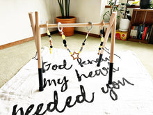 Load image into Gallery viewer, Starstruck wooden baby play gym