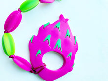 Load image into Gallery viewer, Dragon Fruit Teether Clip
