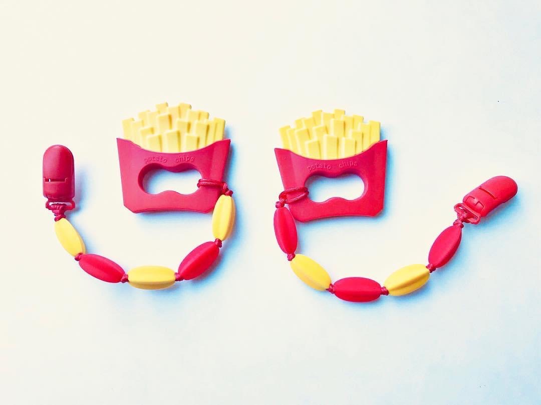 Fries Teether Clip