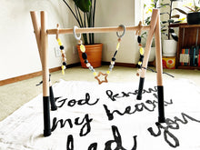 Load image into Gallery viewer, Starstruck wooden baby play gym
