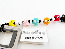 Load image into Gallery viewer, Pac-Man Gameboy Teether Clip
