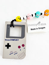 Load image into Gallery viewer, Pac-Man Gameboy Teether Clip
