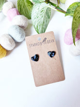 Load image into Gallery viewer, Galaxy heart studs
