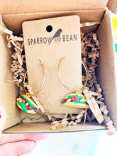 Load image into Gallery viewer, Taco earrings
