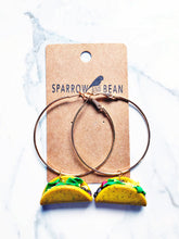 Load image into Gallery viewer, Taco earrings
